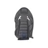 VW Original Lehnenbezug (Leder/Kunstleder) Anthrazit - 1K0881805E JTB
