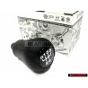 VW Original Schalthebelknopf (Leder) Schwarz - 357711141A 1BX