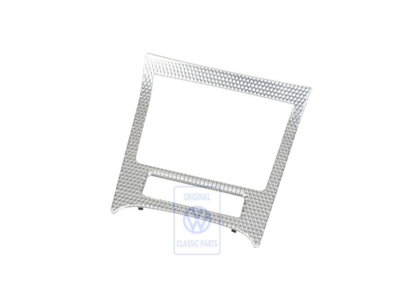VW Original Blende Aluminium 'Engine Spin' - 1K0863487B 8B4