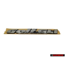 VW Original GOLF GLI Hinten Schriftzug Emblem Logo Chrom - 1H6853687AGZ10