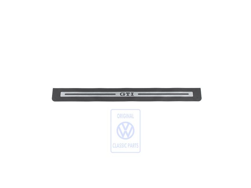 VW Original Einstiegschutzfolie Schwarz/Silber - 1K4853803C 61E