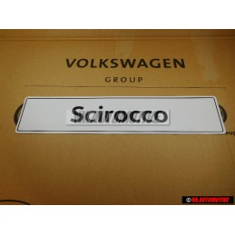VW Original Scirocco Kennzeichen (Selbstleuchtend) - 1K8071801B