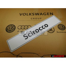 VW Original Scirocco Kennzeichen (Selbstleuchtend) - 1K8071801B