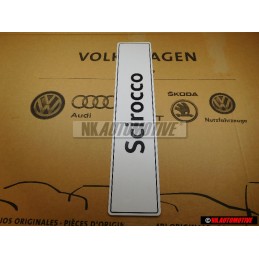 VW Original Scirocco Kennzeichen (Selbstleuchtend) - 1K8071801B