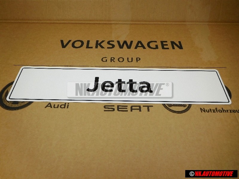 VW Original Jetta Kennzeichen (Selbstleuchtend) - 5C6071801A