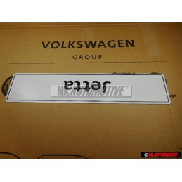 VW Original Jetta Kennzeichen (Selbstleuchtend) - 5C6071801A