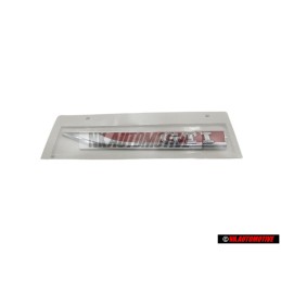 VW Original GTI Seite Schriftzug Emblem Logo Chrom Rot - 5G0853688ASJZQ