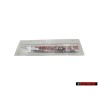 VW Original GTI Seite Schriftzug Emblem Logo Chrom Rot - 5G0853688ASJZQ
