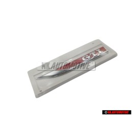VW Original GTI Seite Schriftzug Emblem Logo Chrom Rot - 5G0853688ASJZQ