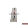 VW Original GTI Seite Schriftzug Emblem Logo Chrom Rot - 5G0853688ASJZQ