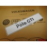 VW Original Polo GTI Kennzeichen (Selbstleuchtend) - 6C0071801