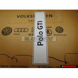 VW Original Polo GTI Kennzeichen (Selbstleuchtend) - 6C0071801