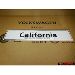 VW Original California Kennzeichen (Selbstleuchtend) - 7H7071801A