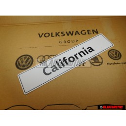 VW Original California Kennzeichen (Selbstleuchtend) - 7H7071801A