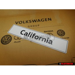 VW Original California Kennzeichen (Selbstleuchtend) - 7H7071801A