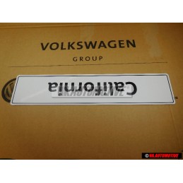 VW Original California Kennzeichen (Selbstleuchtend) - 7H7071801A