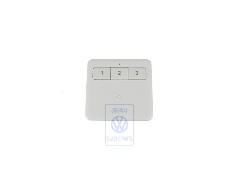 VW Original Verkleidung Perlgrau - 1K0857368 2F4