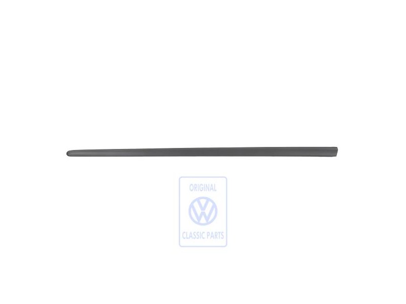 VW Original Schutzleiste Für Tür Satinschwarz - 1K3853515 9B9