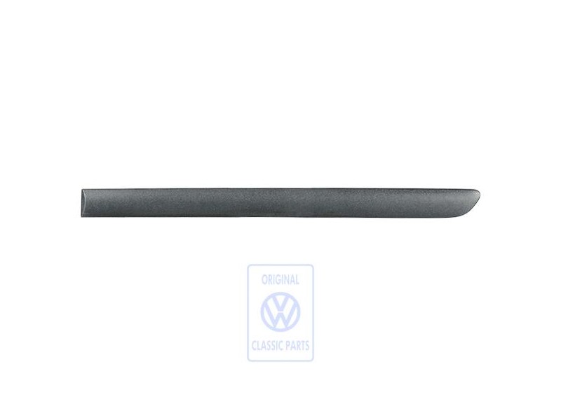 VW Original Schutzleiste Für Tür Satinschwarz - 1K4853753 9B9