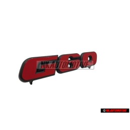 VW Original G60 Vorne Kühlergrill Emblem Schriftzug Rot - 191853679N QN5