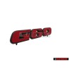 VW Original G60 Vorne Kühlergrill Emblem Schriftzug Rot - 191853679N QN5