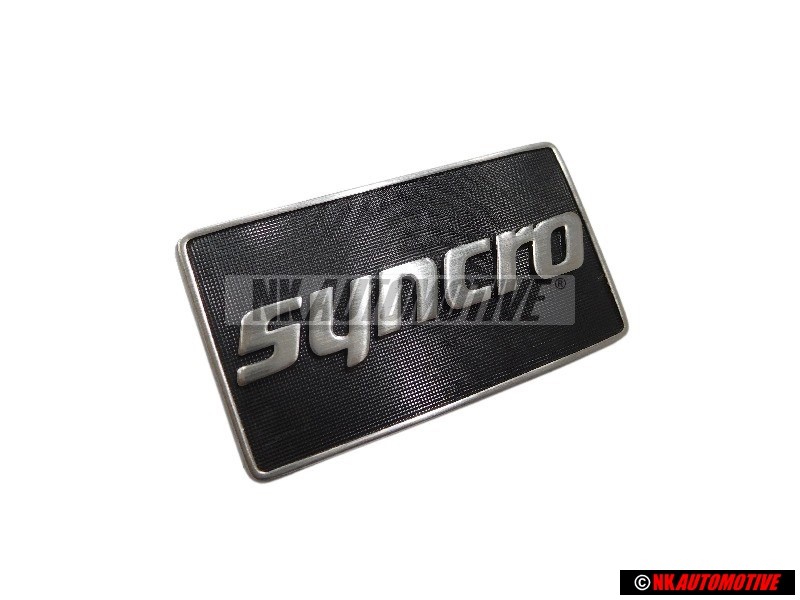 VW Original SYNCRO Seite Schriftzug Emblem Logo - 191853688K GX2