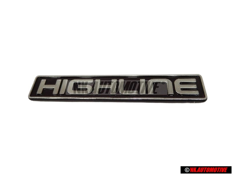 VW Original HIGHLINE Hinten Schriftzug Emblem Logo - 1E0853687B H44