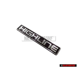 VW Original HIGHLINE Hinten Schriftzug Emblem Logo - 1E0853687B H44