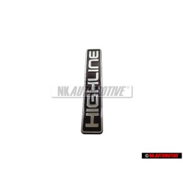 VW Original HIGHLINE Hinten Schriftzug Emblem Logo - 1E0853687B H44