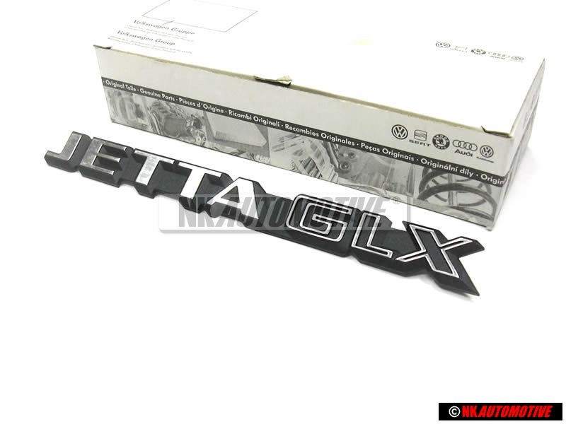 VW Original JETTA GLX Hinten Schriftzug Emblem Logo - 165853687E GX2