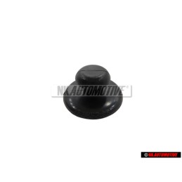 VW Original Knopf Für Bodenbelag Schwarz - 255863981 041
