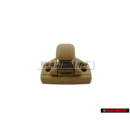 VW Original Halter Für Sonnenblende Purebeige - 3B0857561B 7G8