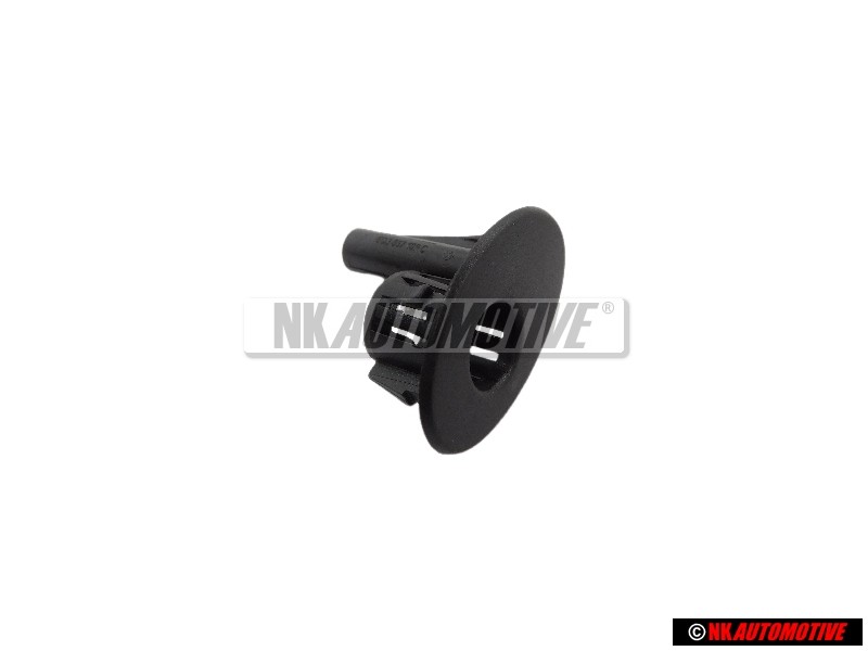 VW Original Führung Für Knopf Satinschwarz - 6Q3867109C 01C