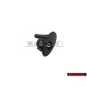 VW Original Führung Für Knopf Satinschwarz - 6Q3867109C 01C