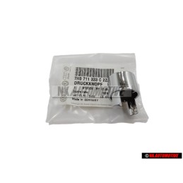 VW Original Druckknopf Chrom - 7H0711333C 2ZZ