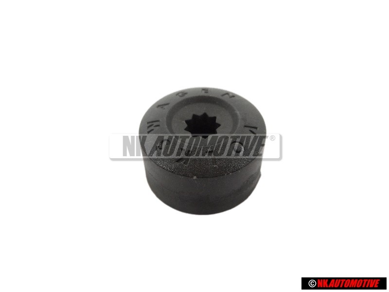 VW Original Radschraubenkappe Satinschwarz - 7M3601173A 01C