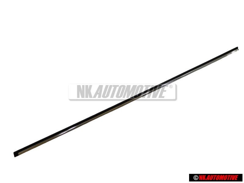 VW Original Zierleiste Für Tür Satinschwarz/Chrom - 163853515A MV7