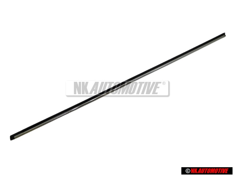 VW Original Zierleiste Für Tür Satinschwarz/Chrom - 163853753A MV7