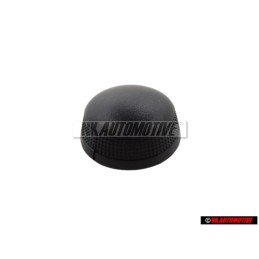 VW Original Knopf Satinschwarz - 1H0857520A B41