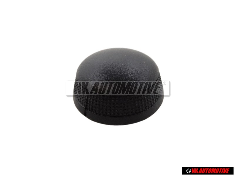 VW Original Knopf Satinschwarz - 1H0857520A B41