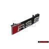 Audi Original RS6 Vorne Kühlergrill Emblem Schriftzug - 4G0853736B 2ZZ