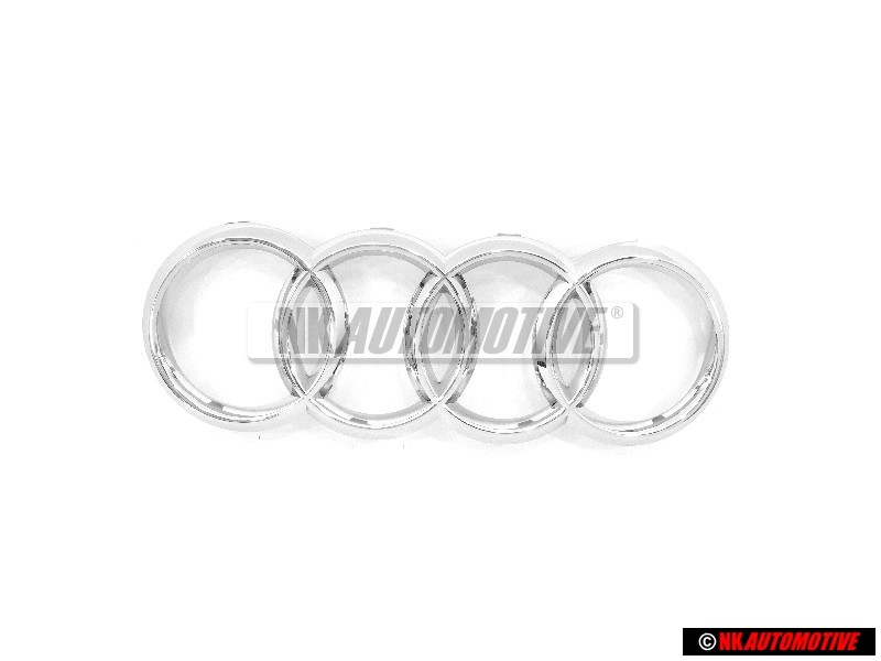 Audi Original Ringe Vorne Kühlergrill Emblem Logo Zeichen Chrom - 4K8853605 2ZZ