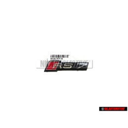 Audi Original RS7 Vorne Kühlergrill Emblem Schriftzug - 4K8853736B 2ZZ