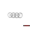 Audi Original Ringe Vorne Kühlergrill Emblem Logo Zeichen Chrom - 8J0853605B 2ZZ