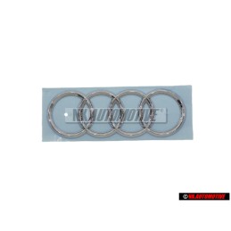 Audi Original Ringe R8 Vorne Emblem Logo Zeichen Chrom - 420853605A 2ZZ
