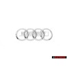 Audi Original Ringe Hinten Schriftzug Emblem Logo Zeichen Chrom - 4H0853742A 2ZZ