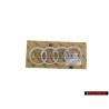 Audi Original Ringe Vorne Kühlergrill Emblem Logo Zeichen Chrom - 4S7853742E 2ZZ