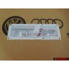 Audi Original TT RS Hinten Schriftzug Emblem Logo Chrom Rot - 8J0853735A 2ZZ