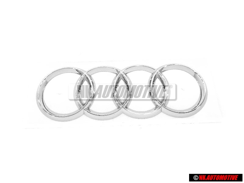 Audi Original Ringe Hinten Schriftzug Emblem Logo Zeichen Chrom - 8J0853742A 2ZZ