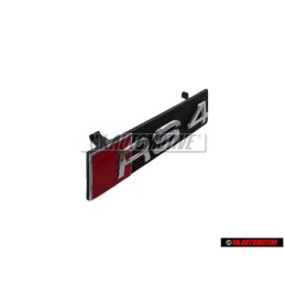 Audi Original RS4 Vorne Kühlergrill Emblem Schriftzug - 8K0853736D 2ZZ